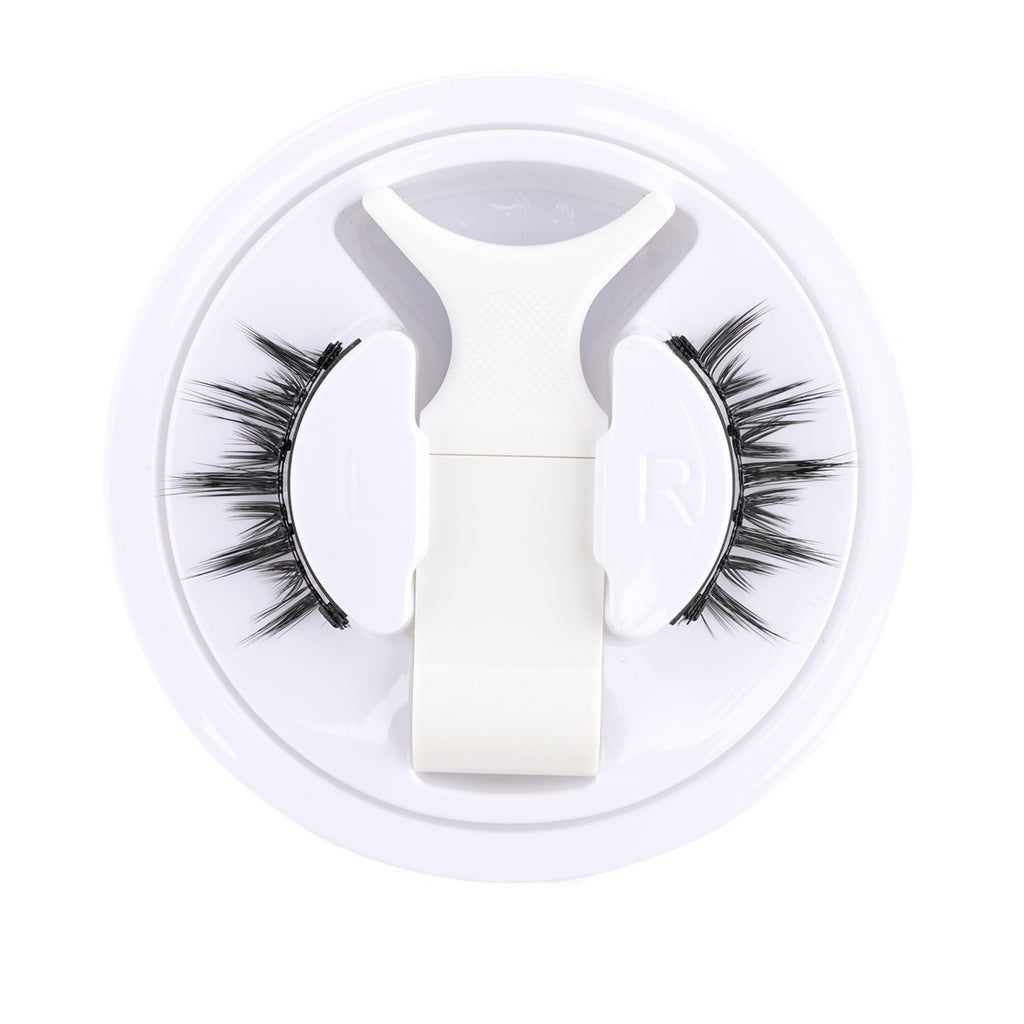 European And American Reusable Waterproof Natural Thick Magnetic False Eyelashes