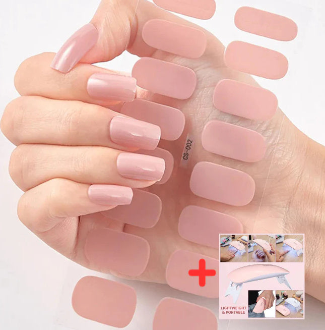 Wearing Nail Pads Baking Lamps Mini Handheld Folding Nails