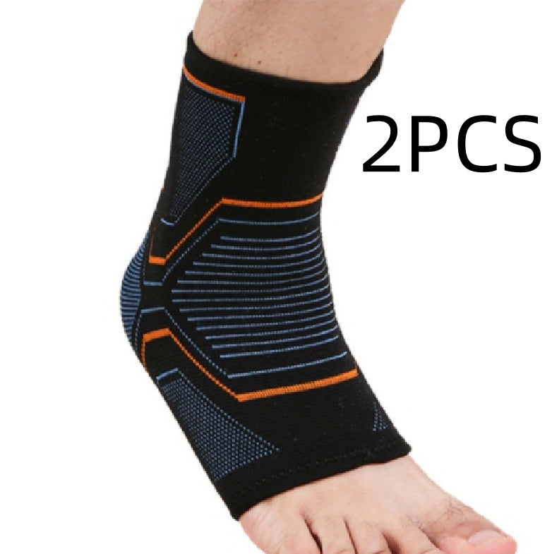 Nylon compression protects ankles