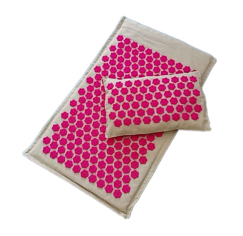 Fashion Lotus Coconut Palm Acupuncture Mat Buckwheat Massage Cushion