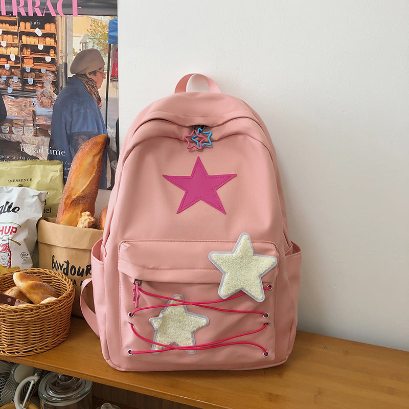 Sweet Girl Backpack XINGX Strap College Style Large Capacity Leisure