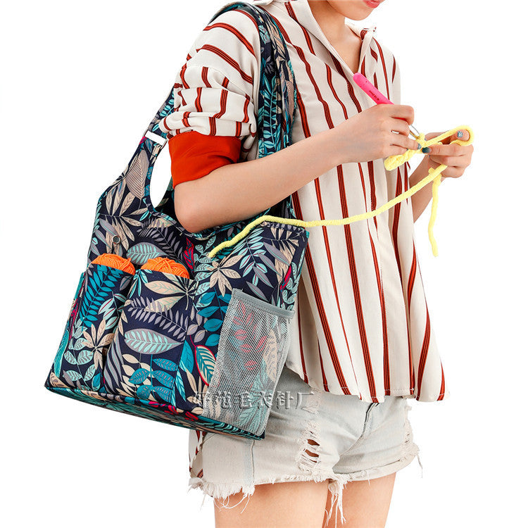 Wool Storage Bag Knitting Sweater And Wool Storage Bag Dustproof Wool Crochet Portable Storage Bag