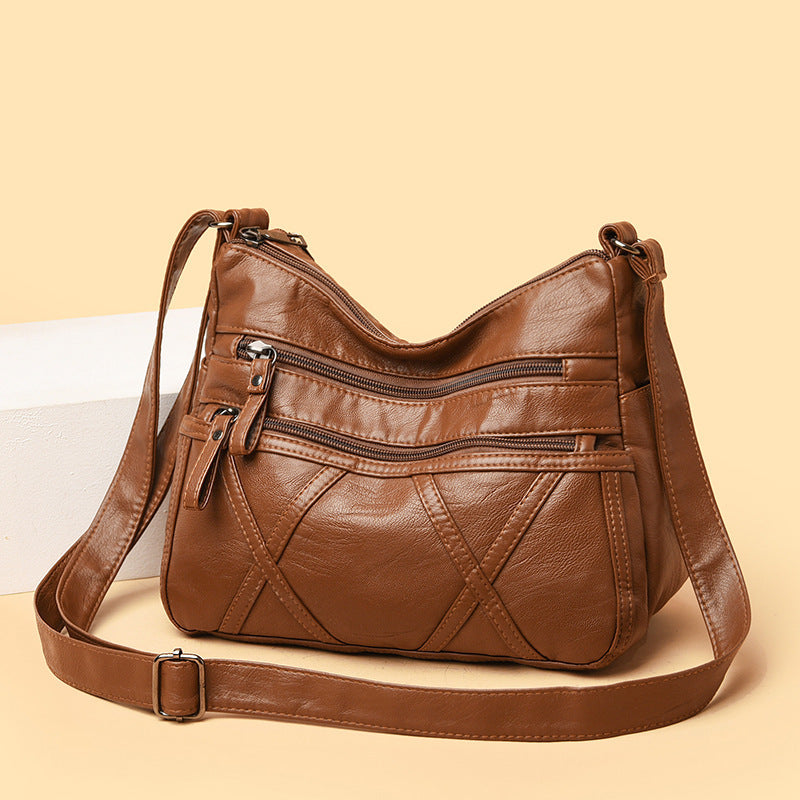 Women's New Retro Simple Single Shoulder Diagonal Bag