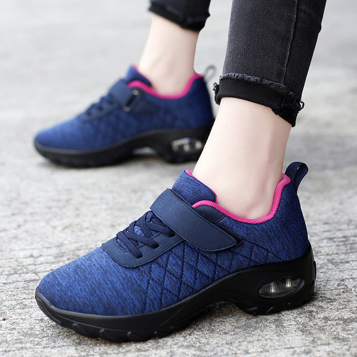 Women's Pumps Low-top Flying Woven Shoes Muffin Rocking Shoes Hanzuva