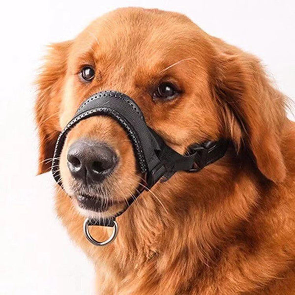 Dog Mouth Cover Nylon Anti Bite Anti Barking Drinkable Water Adjustable And Breathable Hanzuva