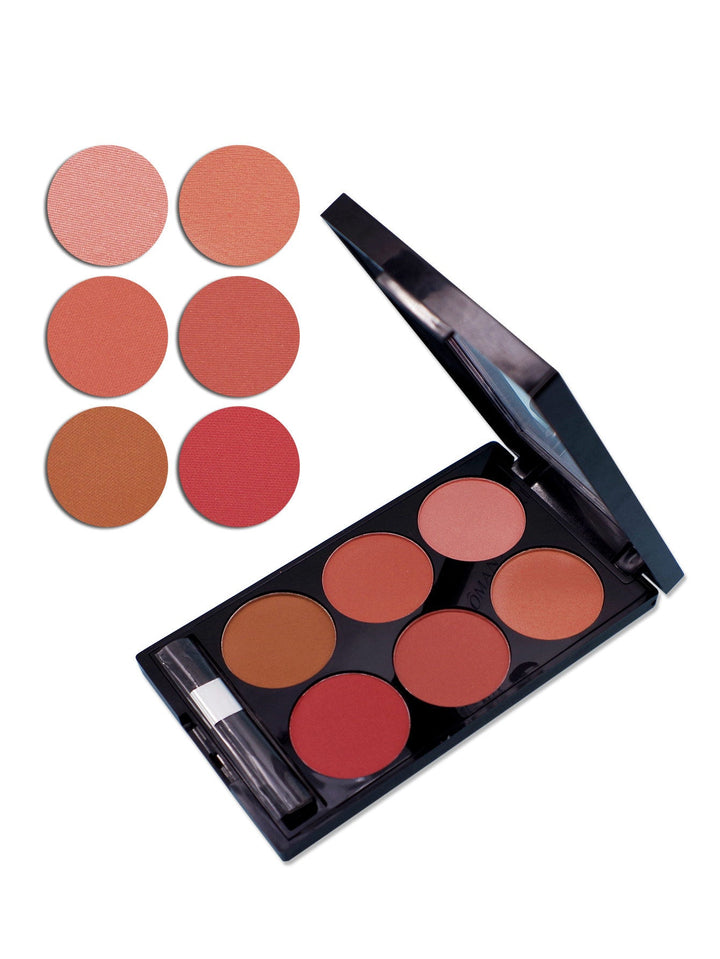 Make-up Multi-color Boutique Domestic Product Six-color Blush Repair Makeup Hanzuva