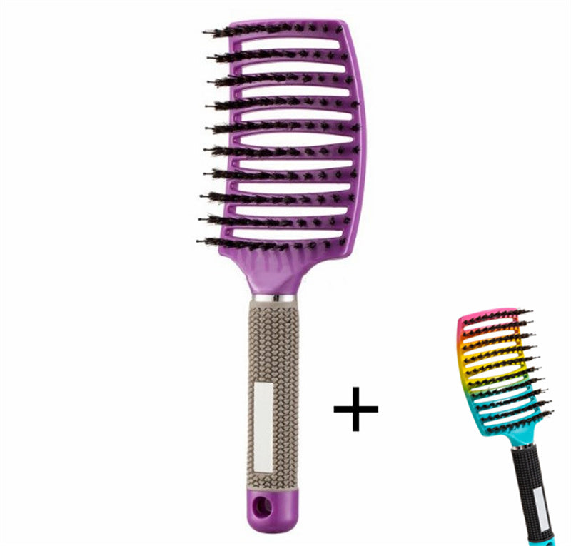Bristle Fluffy Shaping Hollow Comb