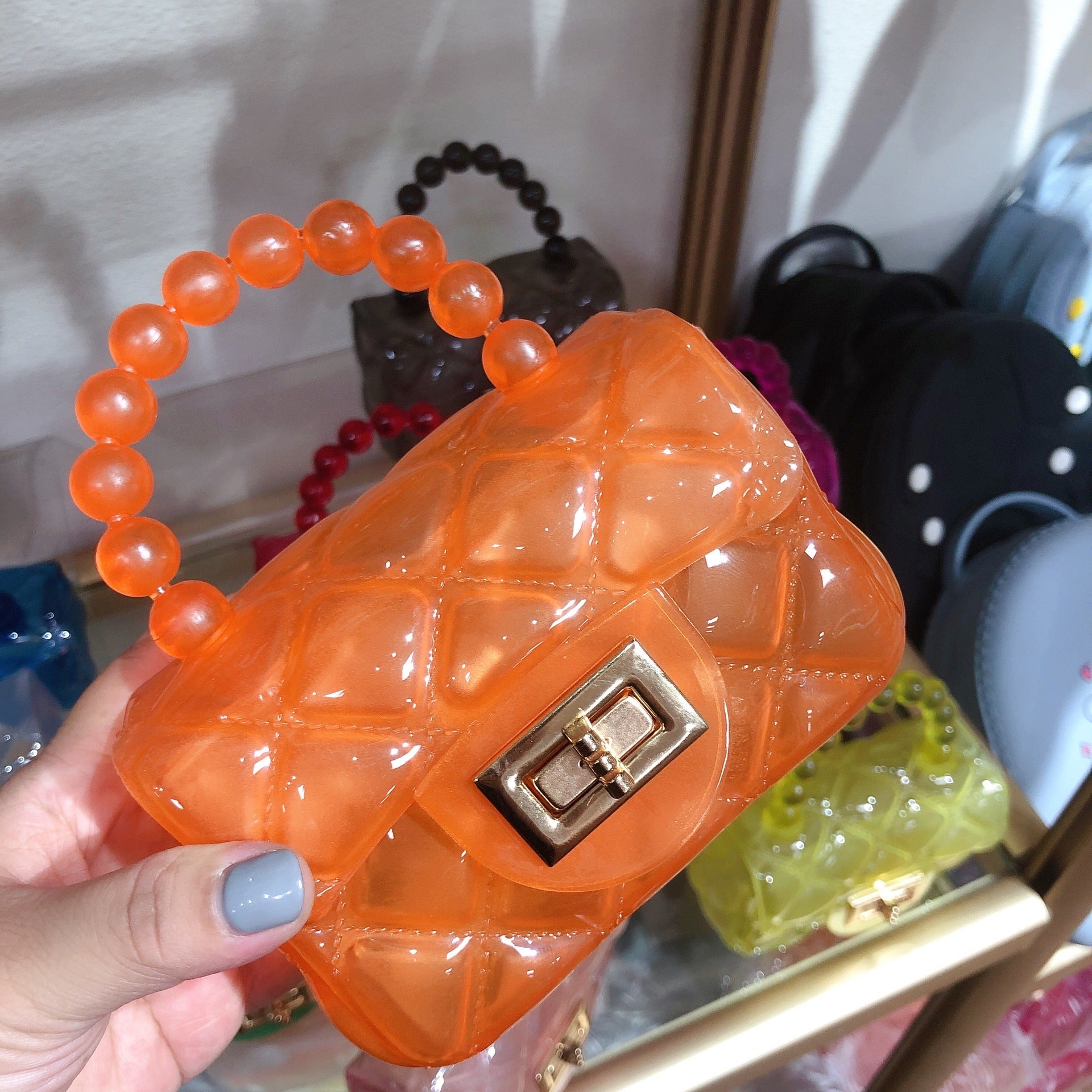 All-match Diamond Chain Transparent Jelly Pack