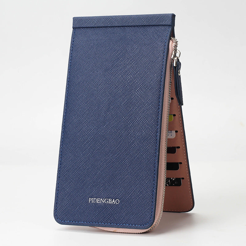 Korean Style Cross Pattern Mobile Phone Bag Multifunctional
