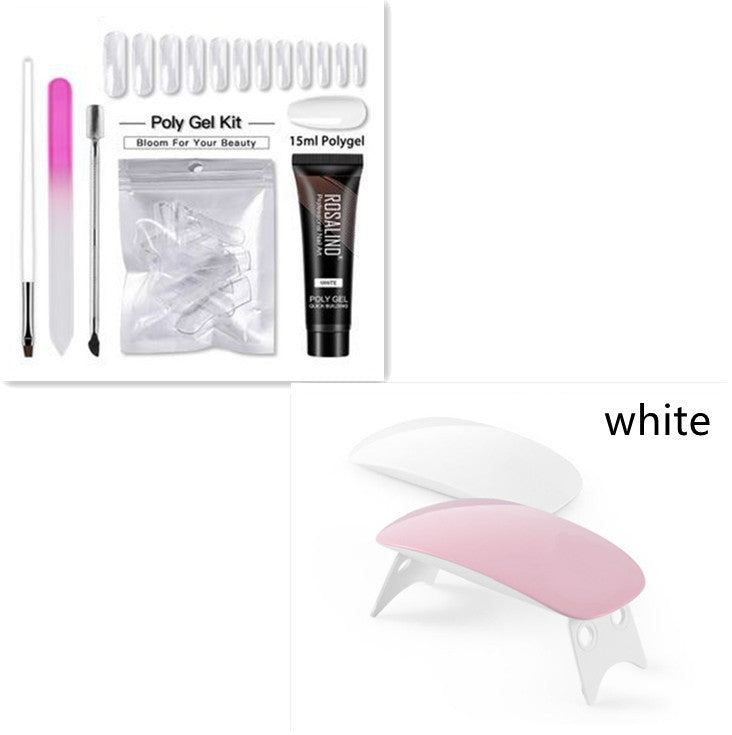 Crystal Light Therapy Gel Nail Quick Extension