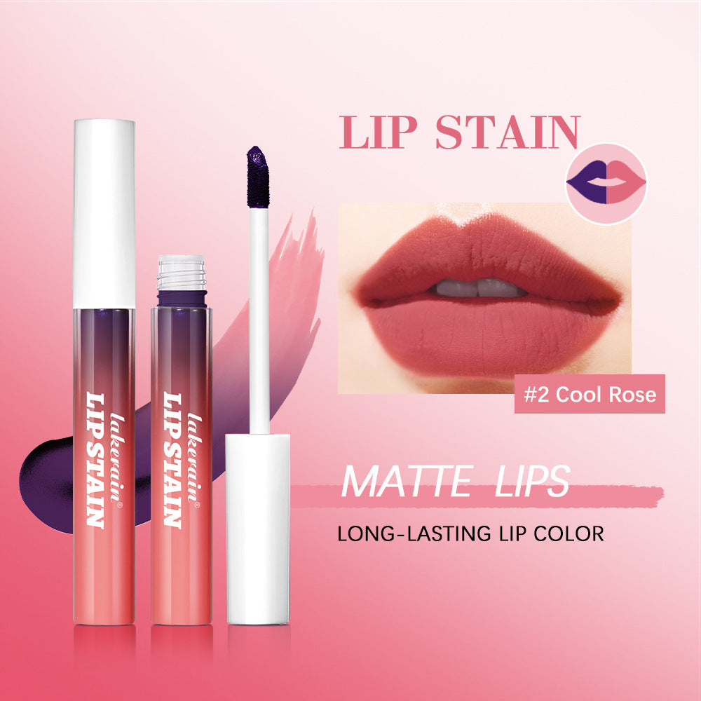 Tear And Pull Matte Finish Durable Water Lip Gloss