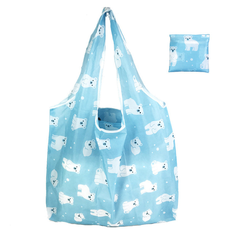 Hot Selling Spot Large Foldable Floral Square Bag