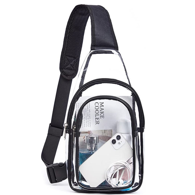 Fashion Personality PVC Transparent Single-shoulder Bag