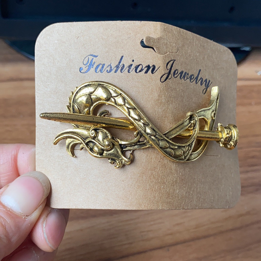 Retro Alloy Ethnic Style Antique Hairpin Hair Ornament