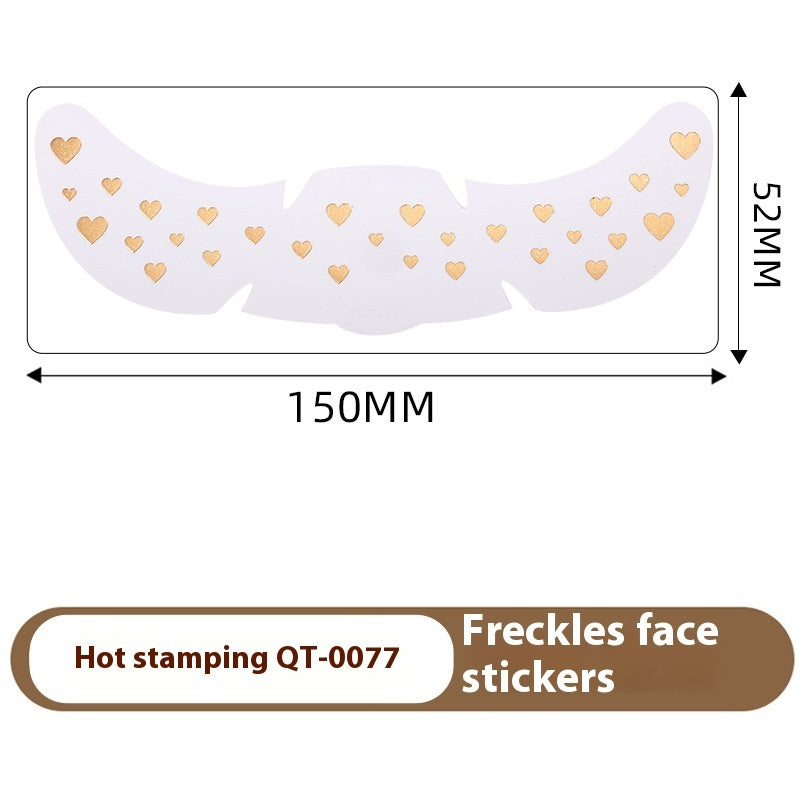 Freckle Tattoo Sticker Hot Gold And Silver