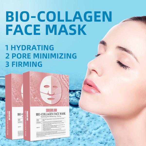 White To Transparent Collagen Split Mask Soluble Ice Mask Hanzuva