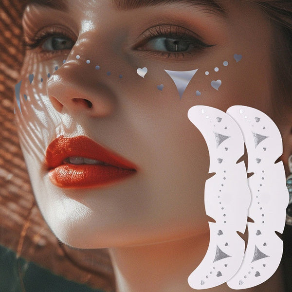 Freckle Tattoo Sticker Hot Gold And Silver Hanzuva