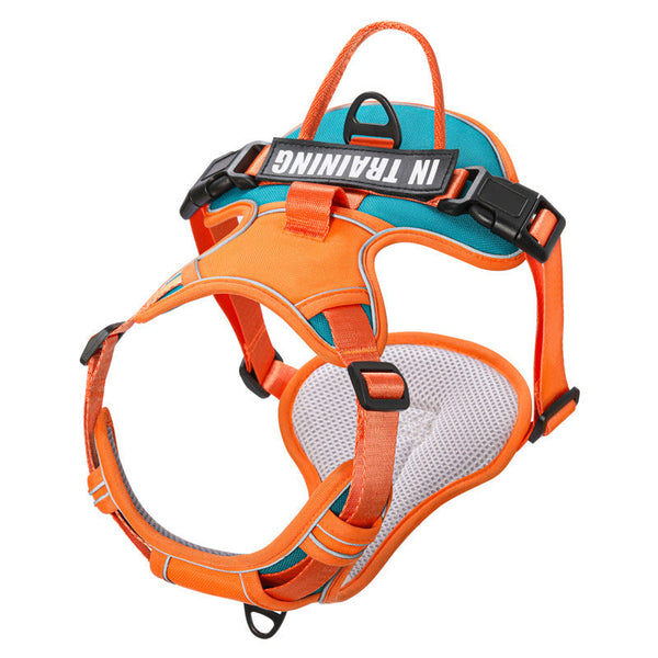 Undershirt Type Small Medium And Large Dogs Reflective Dog Outer Chest Harness To Prevent Breakaway Dog Walking Leash Hanzuva