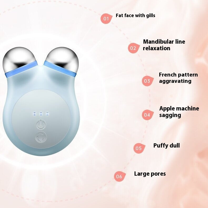 Three Generations Faial Massage Device Inductive Therapeutical Instrument Household