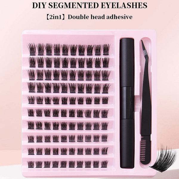 Large Capacity Single Cluster False Eyelashes Suit Hanzuva