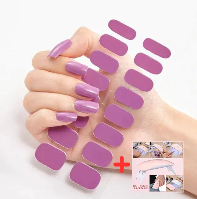 Wearing Nail Pads Baking Lamps Mini Handheld Folding Nails