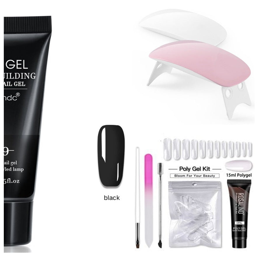 Crystal Light Therapy Gel Nail Quick Extension