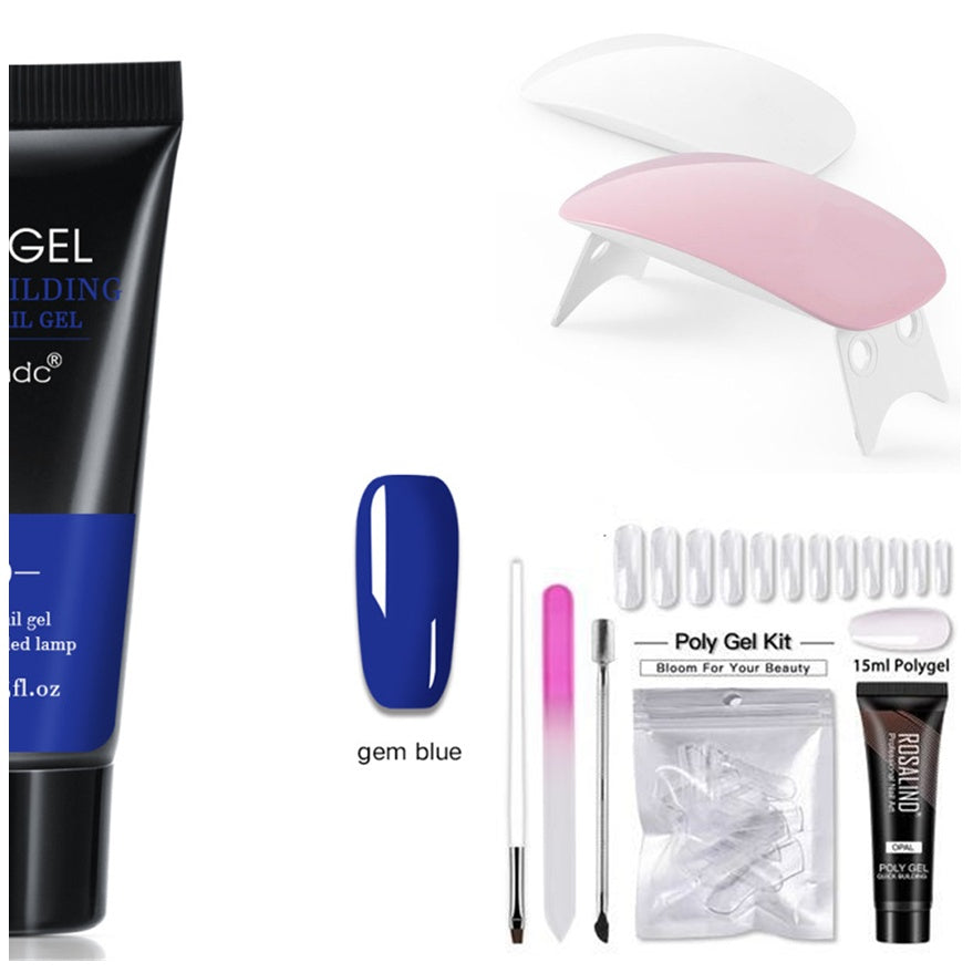 Crystal Light Therapy Gel Nail Quick Extension