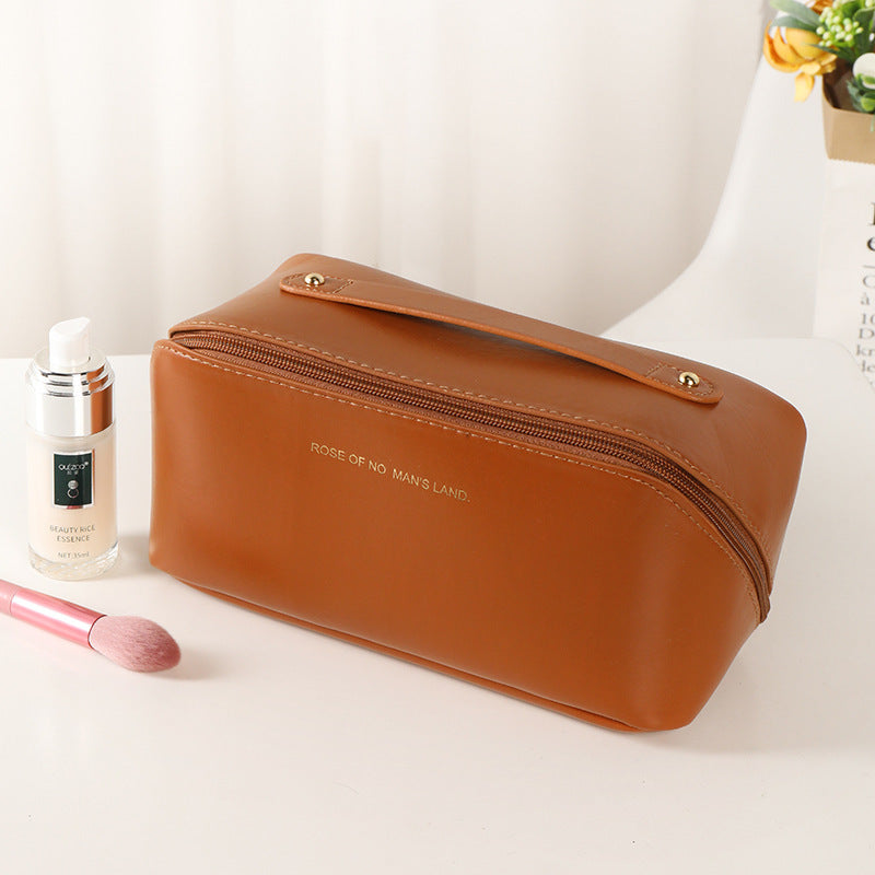 Korean Style Simple Pillow Bag Storage Cosmetic Bag Convenient Large Capacity Ins Style Sweet Shu Wash Bag In Stock Batch