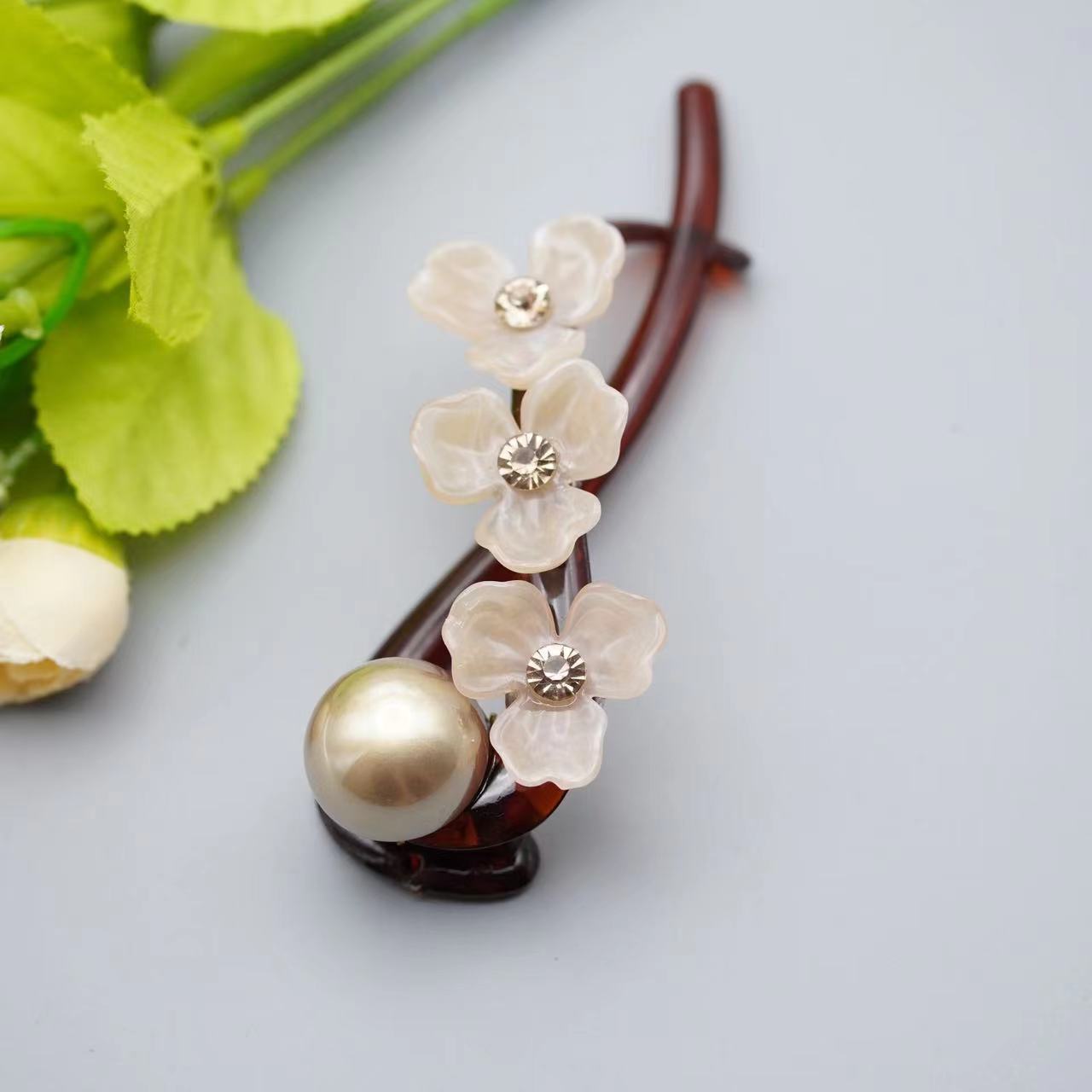 French Super Fairy Gentle Flower Hair Clip