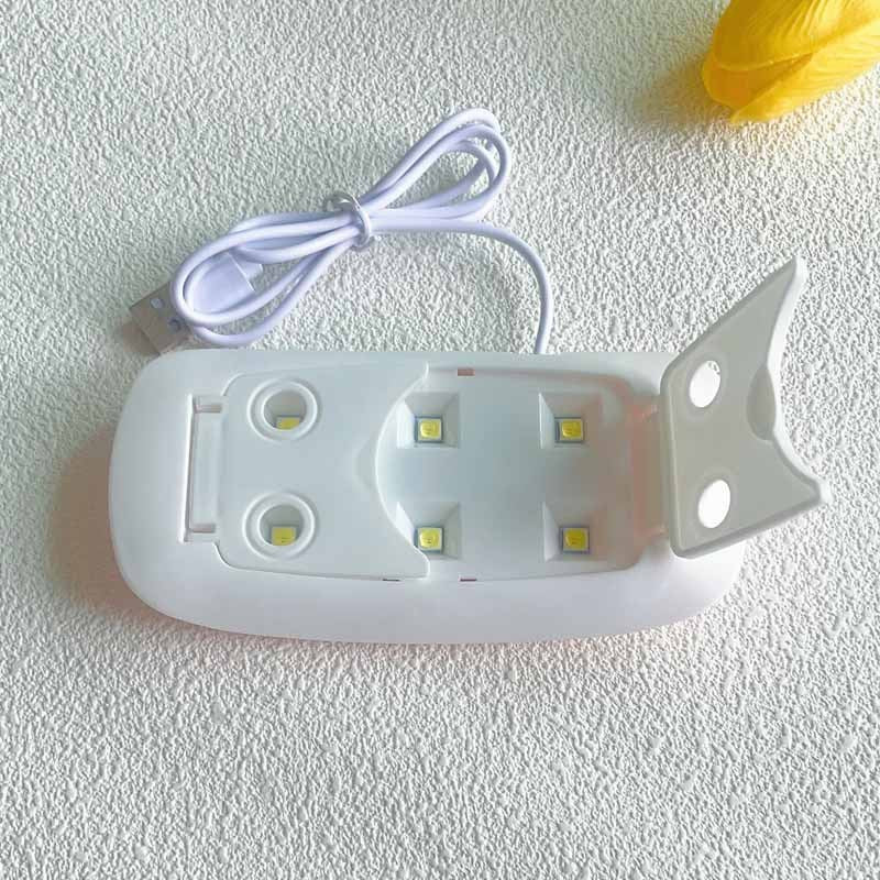 Wearing Nail Pads Baking Lamps Mini Handheld Folding Nails