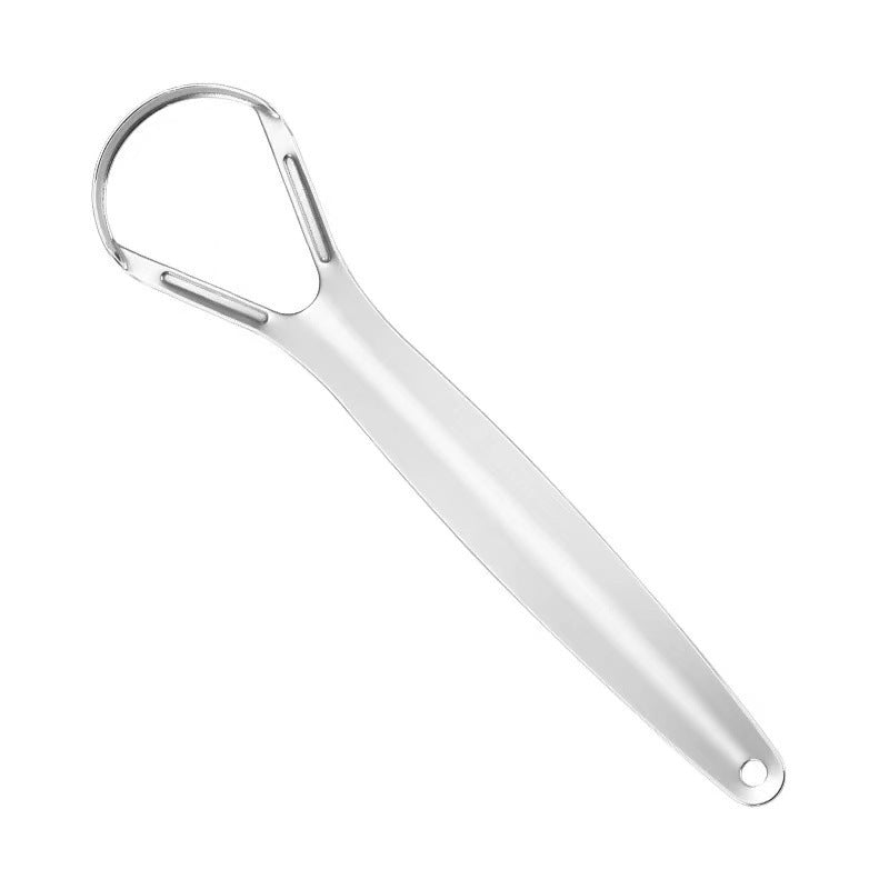 Stainless Steel Non-oral Care Tool Tongue Double-sided U-shaped Tongue Scraper