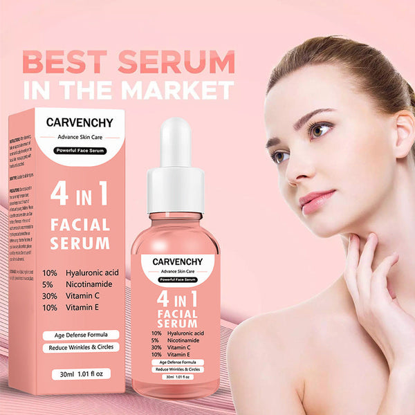 Advence Skin Care 4 In 1 FACIAL SERUM Hanzuva