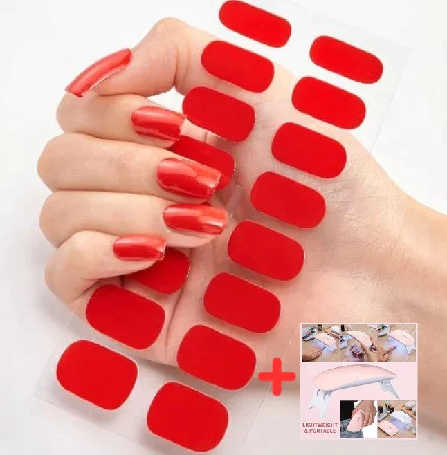 Wearing Nail Pads Baking Lamps Mini Handheld Folding Nails