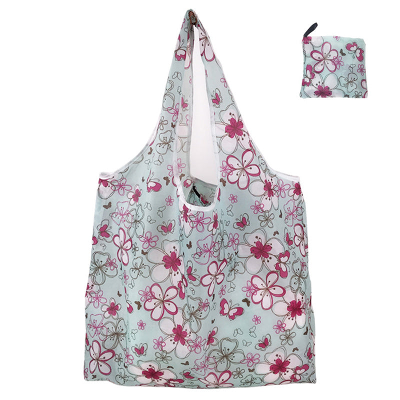 Hot Selling Spot Large Foldable Floral Square Bag