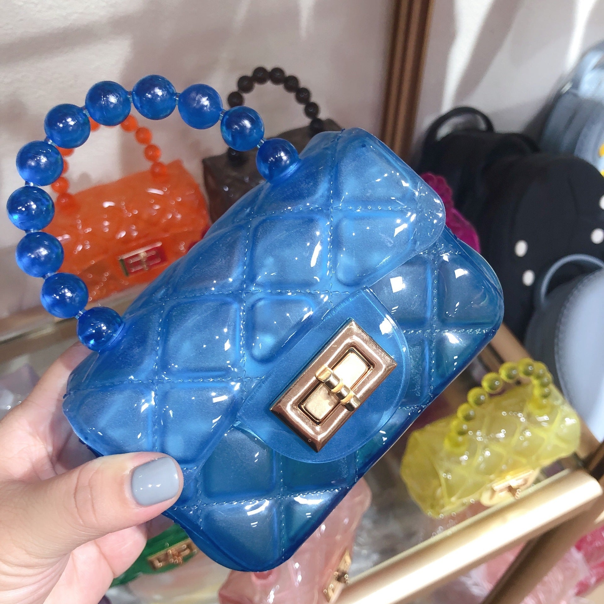 All-match Diamond Chain Transparent Jelly Pack