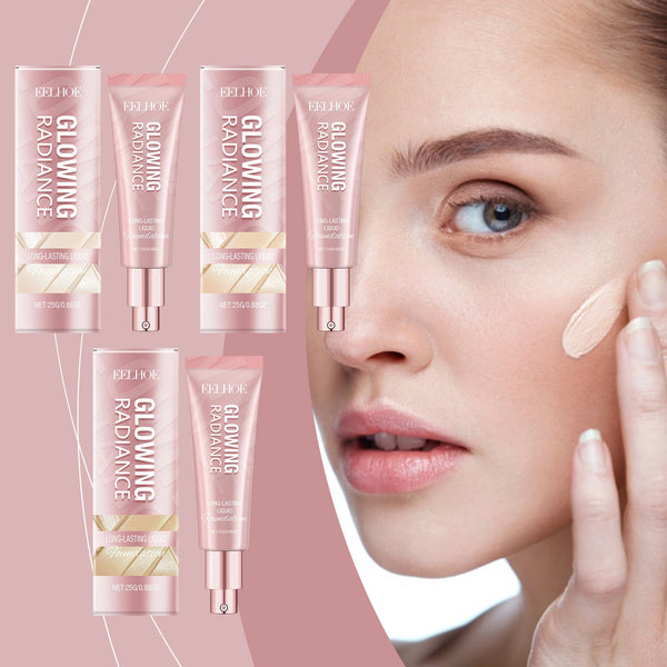Lightweight Longwear Foundation Smear-proof Makeup Hanzuva