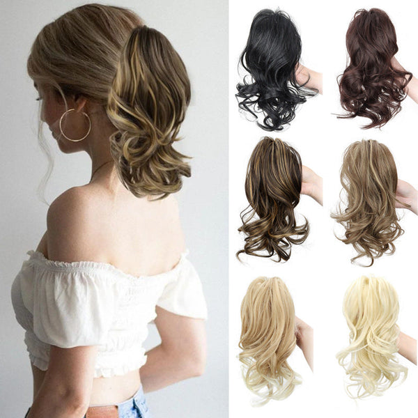 High Cranium Can Tie Ponytail Hairpin Back Head Shark Clip Ponytail Braid Hanzuva