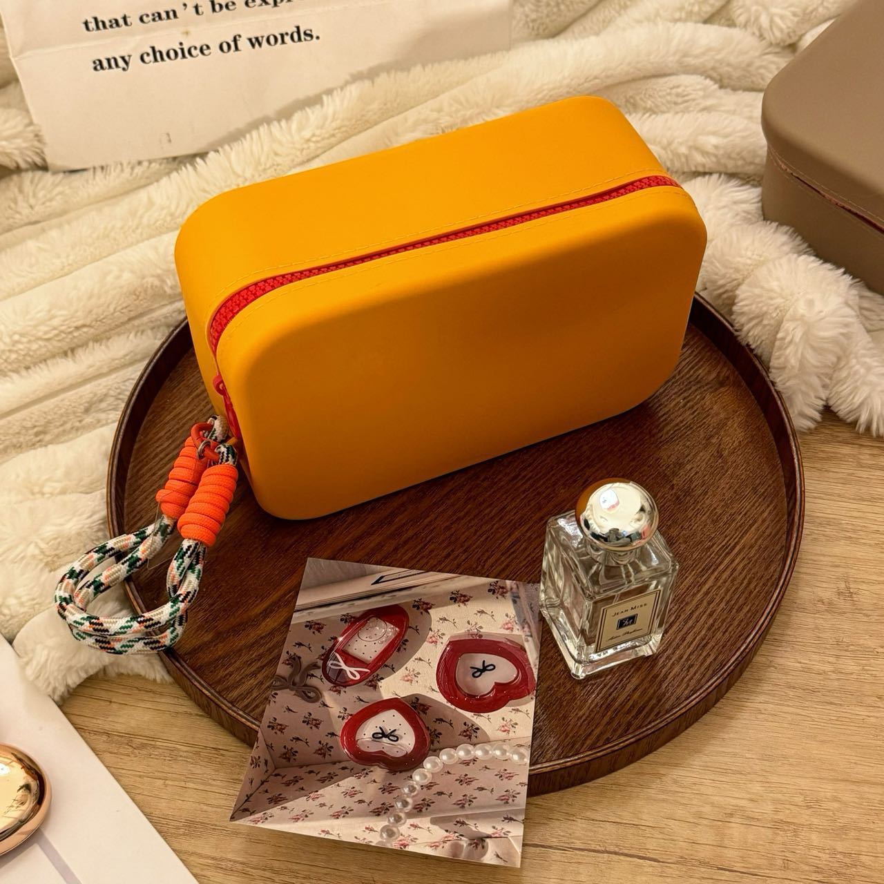 Silicone Cosmetic Bag Large Capacity Portable Waterproof