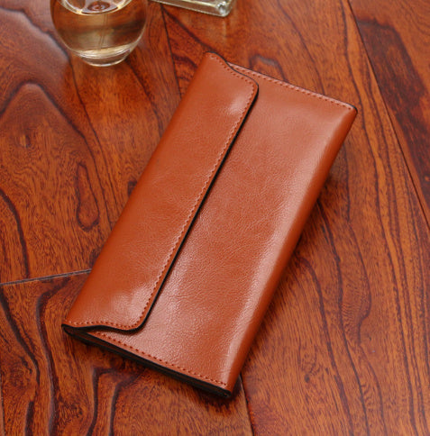 Long wallet women genuine leather Hanzuva