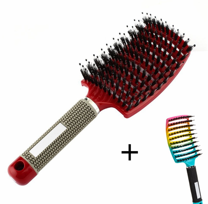 Bristle Fluffy Shaping Hollow Comb