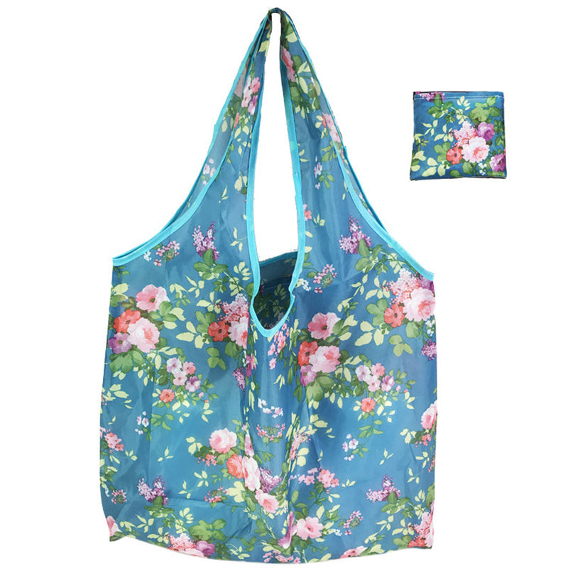 Hot Selling Spot Large Foldable Floral Square Bag