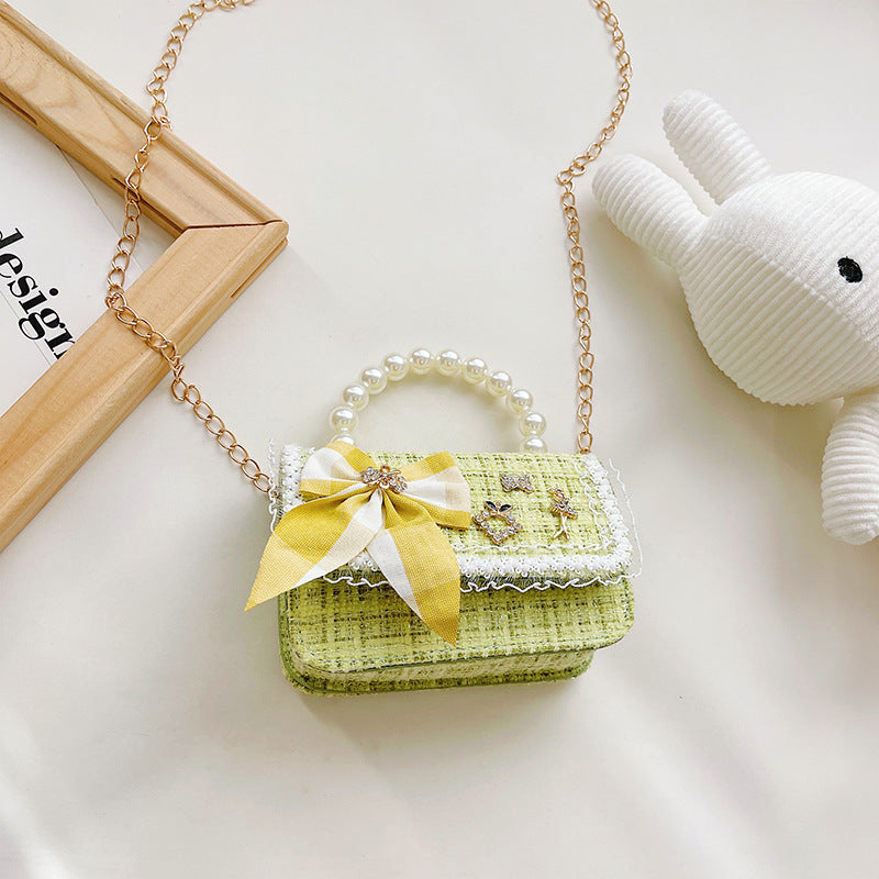 Western Style Small Square Bag Fashion Cute Girl Decoration