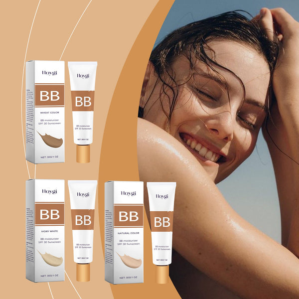 Protective BB Cream Concealer Lightweight Liquid Foundation Hanzuva