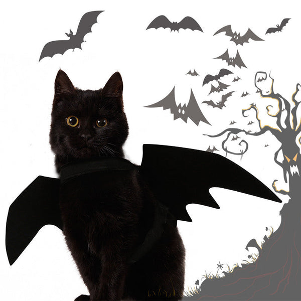 Halloween Costume Pet Bat Wing Pet Cosplay Prop Halloween Clothes Cat Dog Costume Pets Products Hanzuva