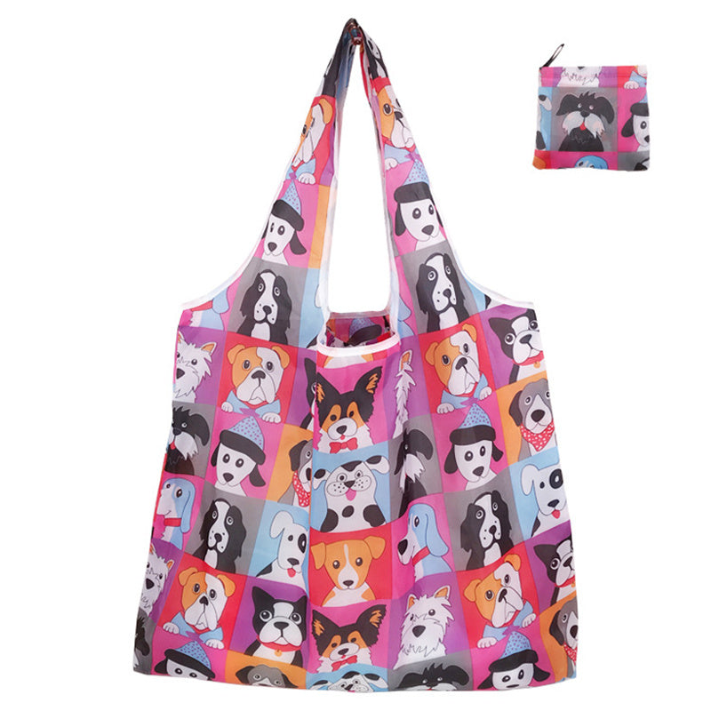 Hot Selling Spot Large Foldable Floral Square Bag