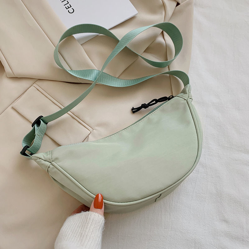 Women's Fashion Simple Nylon Shoulder Crossbody Bag