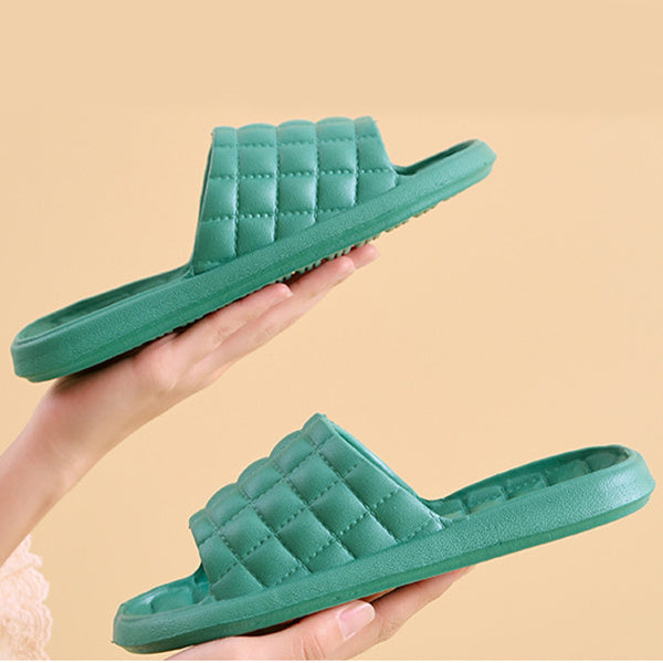 Couple Summer Slippers Bathroom Non-Slip Home Shoes Men And Women Hanzuva