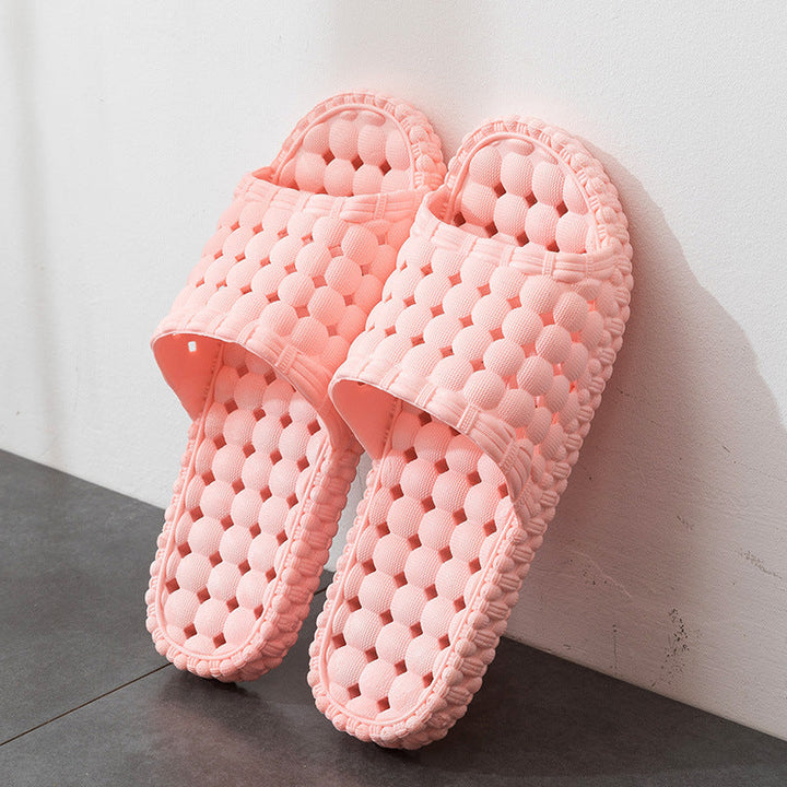 Unsex Home Shoes Hollow Out Bathroom Slippers Men Women Hanzuva