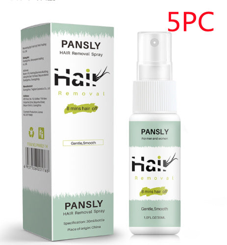 Permanent Hair Removal Inhibitor Spray  Painless Beard Legs Armpit Smooth Repair