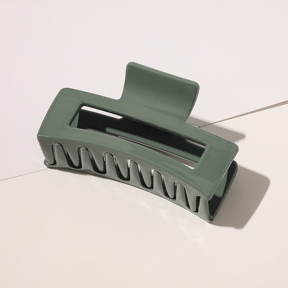 Japan And South Korea Simple Large Square Hollow Grab Clip